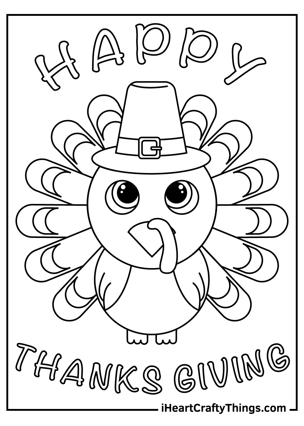 20 Thanksgiving Turkey Coloring Pages (100% Free Printables) throughout Thanksgiving Turkey Printable