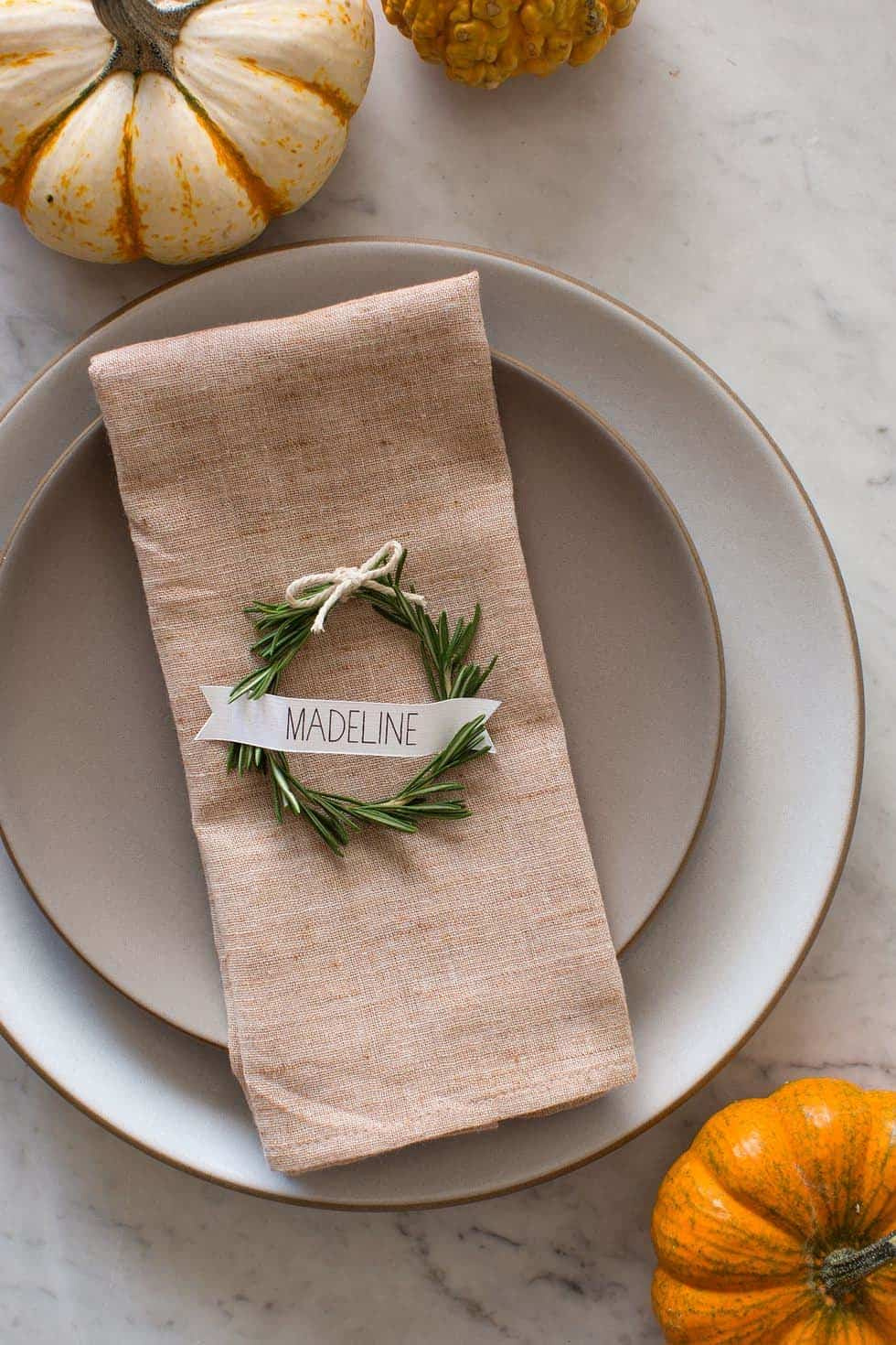 25 Amazingly Creative Thanksgiving Place Card Ideas in Place Cards For Thanksgiving