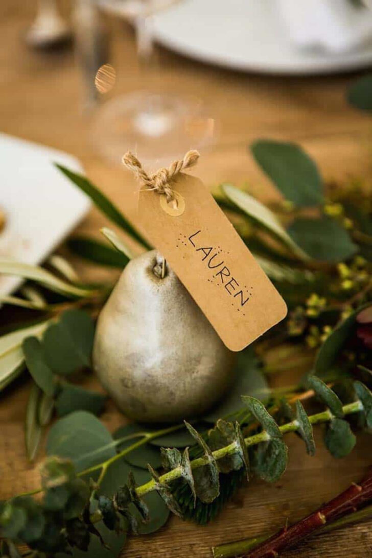 Creative Place Cards For Thanksgiving