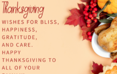 27 Warm Thanksgiving Wishes For The People In Your Life pertaining to Happy Thanksgiving Cards Messages