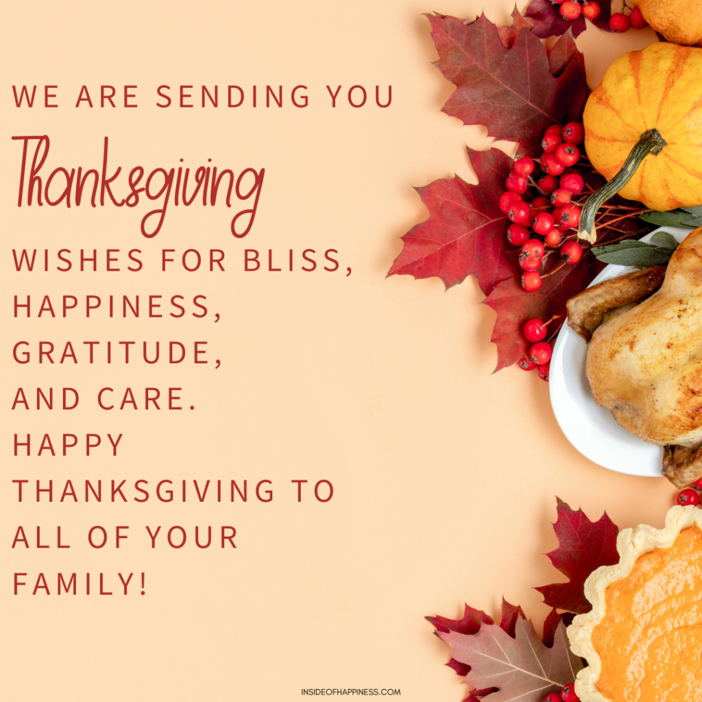 27 Warm Thanksgiving Wishes For The People In Your Life pertaining to Happy Thanksgiving Cards Messages