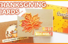 3 Easy Diy Thanksgiving Cards To Share With Family And Friends throughout Thanksgiving Cards Making