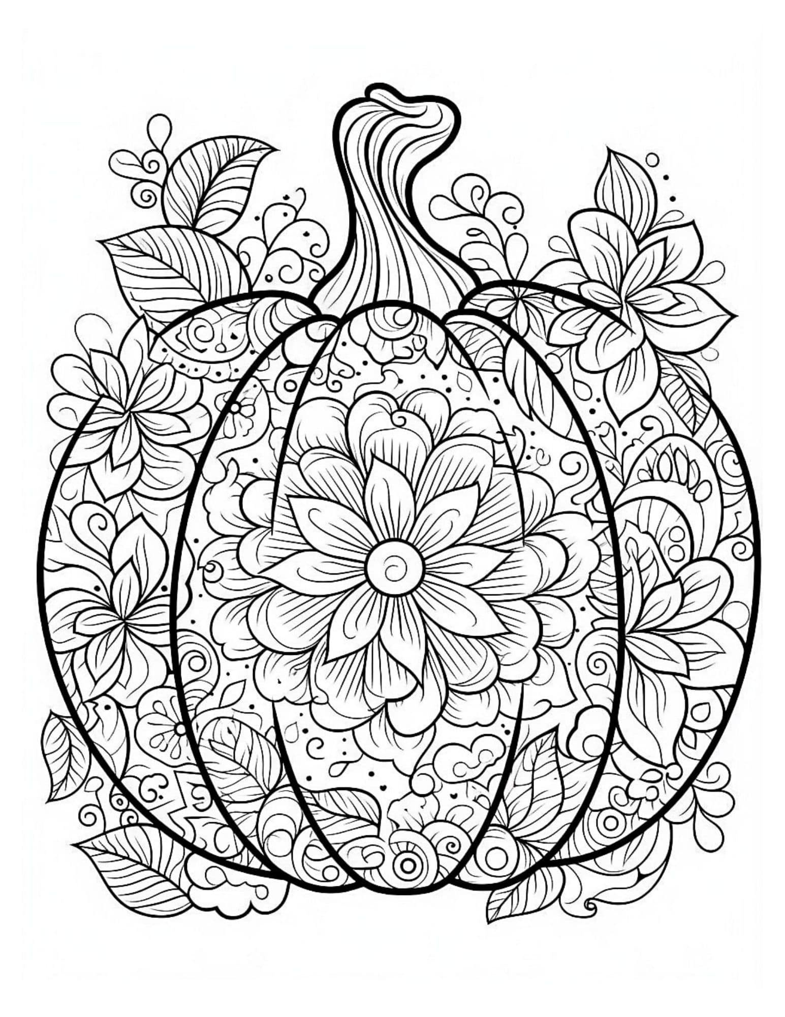 32 Thanksgiving Coloring Pages For Kids And Adults - Our Mindful Life intended for Thanksgiving Printable Coloring Pages For Adults