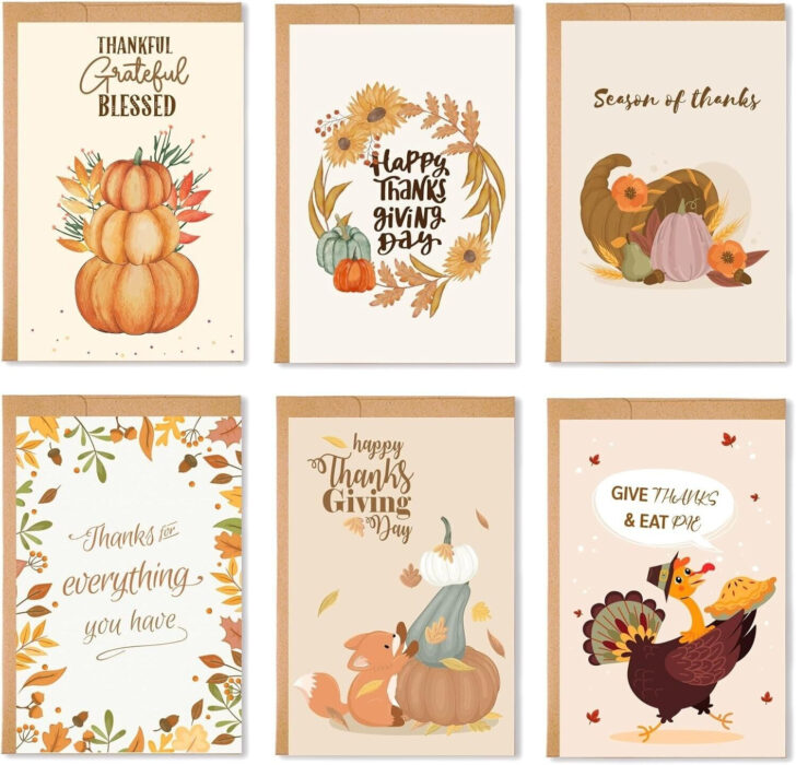 Thanksgiving Cards For Family