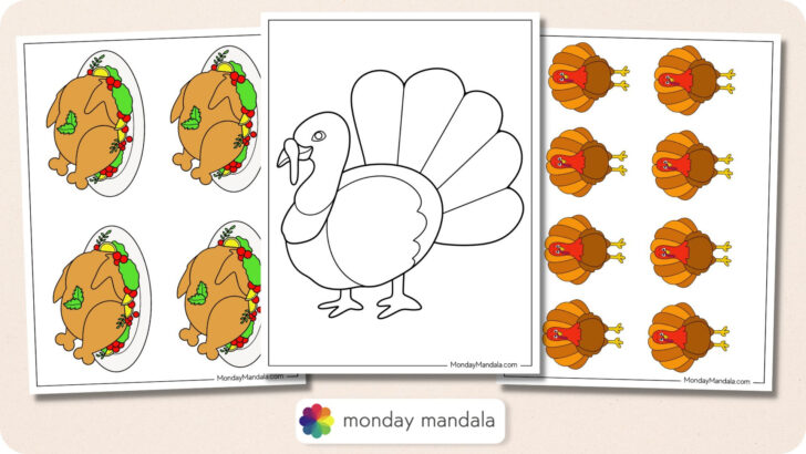 Free Printable Turkeys For Thanksgiving