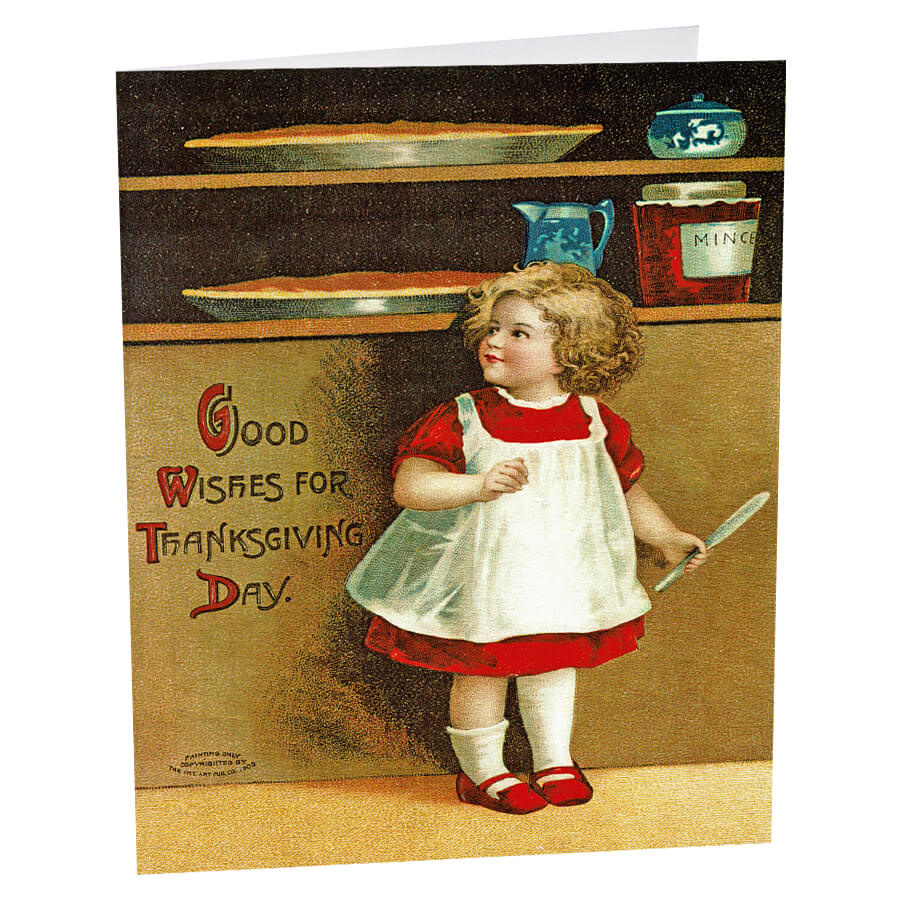 A Merry Halloween Greet Cardsryan Thomas Of Traditions regarding Vintage Thanksgiving Day Cards