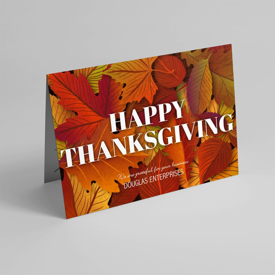 Autumn Enterprisesbrookhollow for Happy Thanksgiving Cards For Business