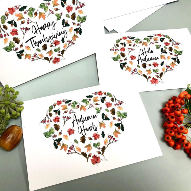 Thanksgiving and Christmas Cards