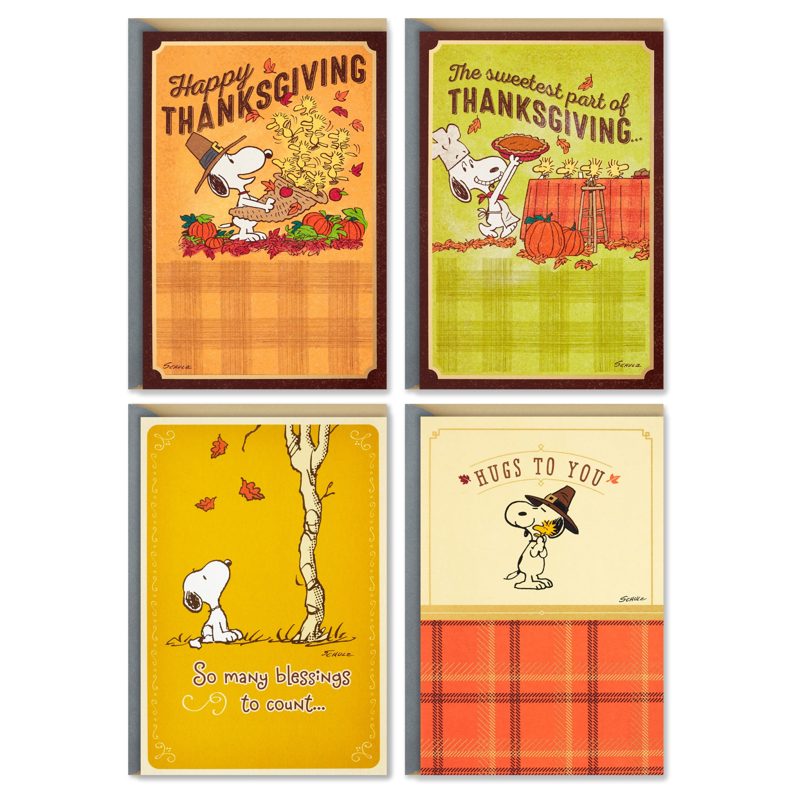 Avanti Press Mouse On Big Leaf Thanksgiving Card - Walmart regarding Avanti Thanksgiving Cards