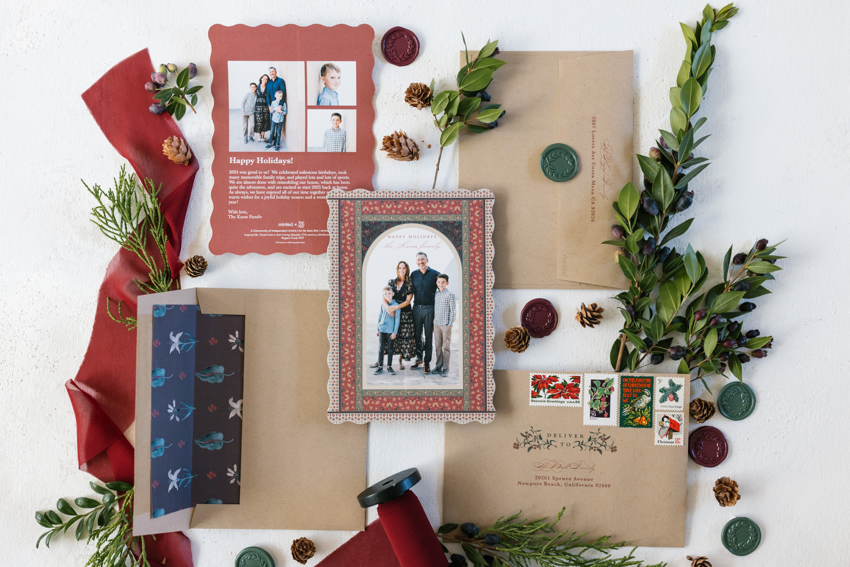 Beautiful &amp;amp; Unique Holiday Cards For 2024 With Minted • Beijos Events intended for Thanksgiving Cards Minted