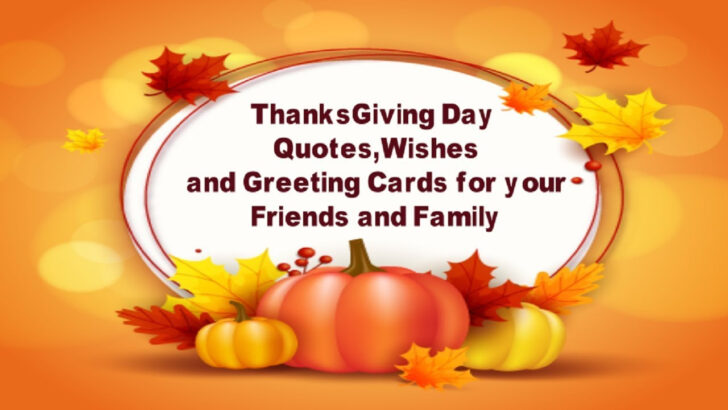 Thanksgiving Day Cards For Friends