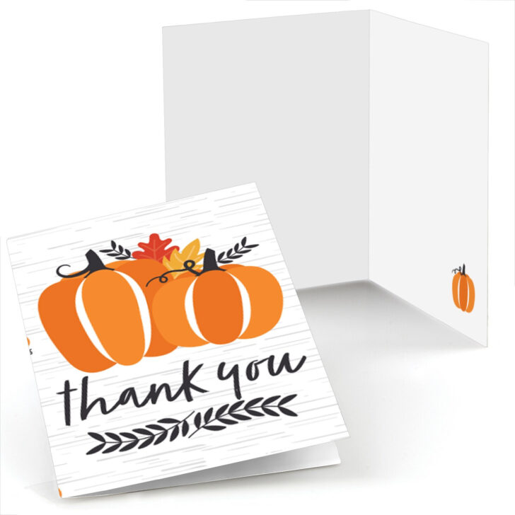 Thank You Cards Thanksgiving