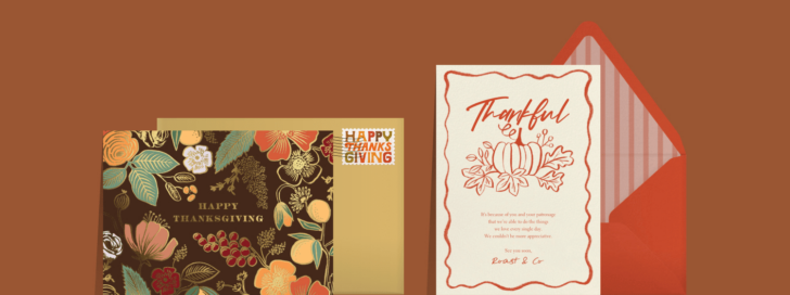 Online Thanksgiving Cards