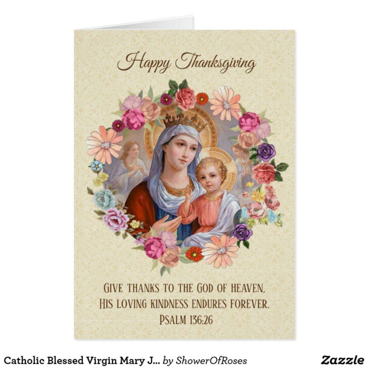 Catholic Thanksgiving Cards