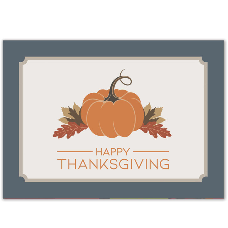 Thanksgiving Holiday Cards