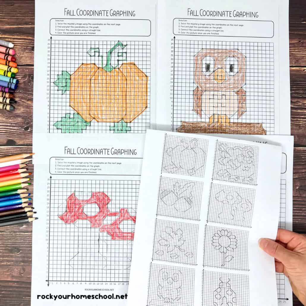 Coordinate Graphing Pictures: How To Use For Fall Fun (Free)- Rock throughout Free Printable Thanksgiving Coordinate Graphing Worksheets