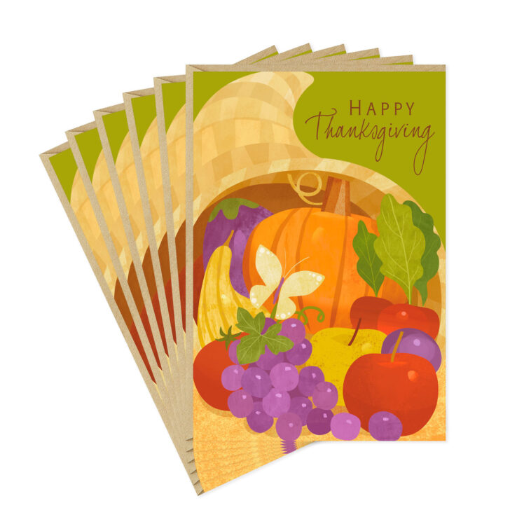 Thanksgiving Cards Packs