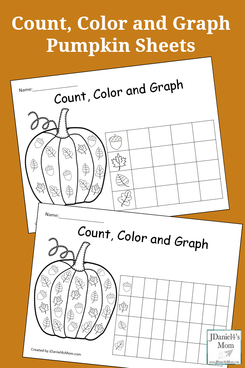 Count, Color And Graph Pumpkin Sheets throughout Thanksgiving Pumpkin Graphing Worksheet