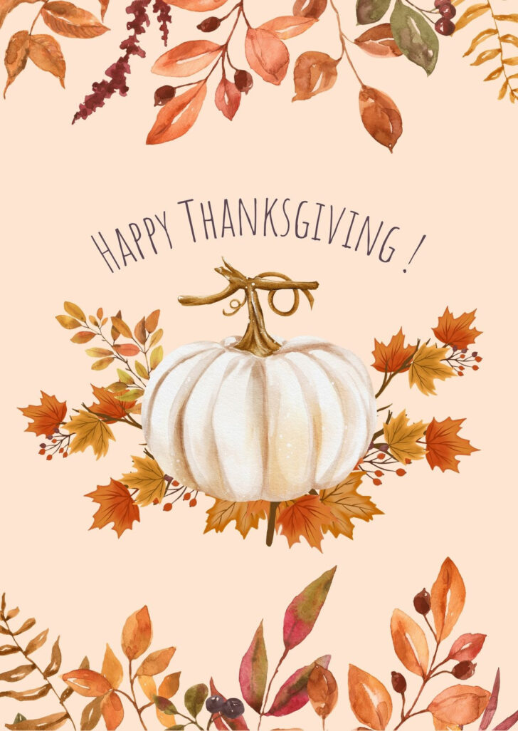 Thanksgiving Cards Clipart