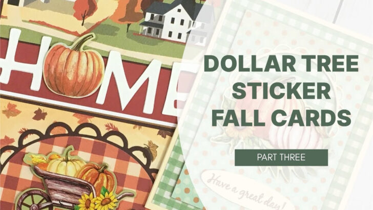 Dollar Tree Thanksgiving Cards