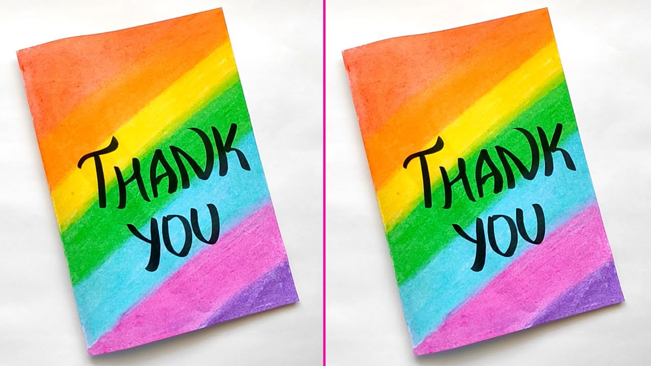 Easy Thank You Card For Teachers | Handmade Thanks Giving Card | Diy Card Ideas | Greeting Card throughout Thanksgiving Cards Ideas For Teachers