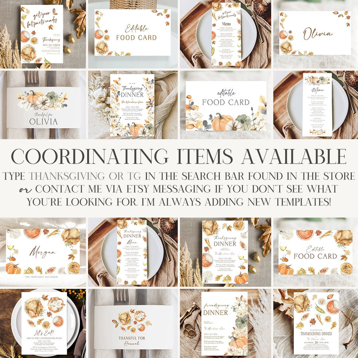 Editable Thanksgiving Food Tent Printable Thanksgiving Place Cards regarding Thanksgiving Food Cards