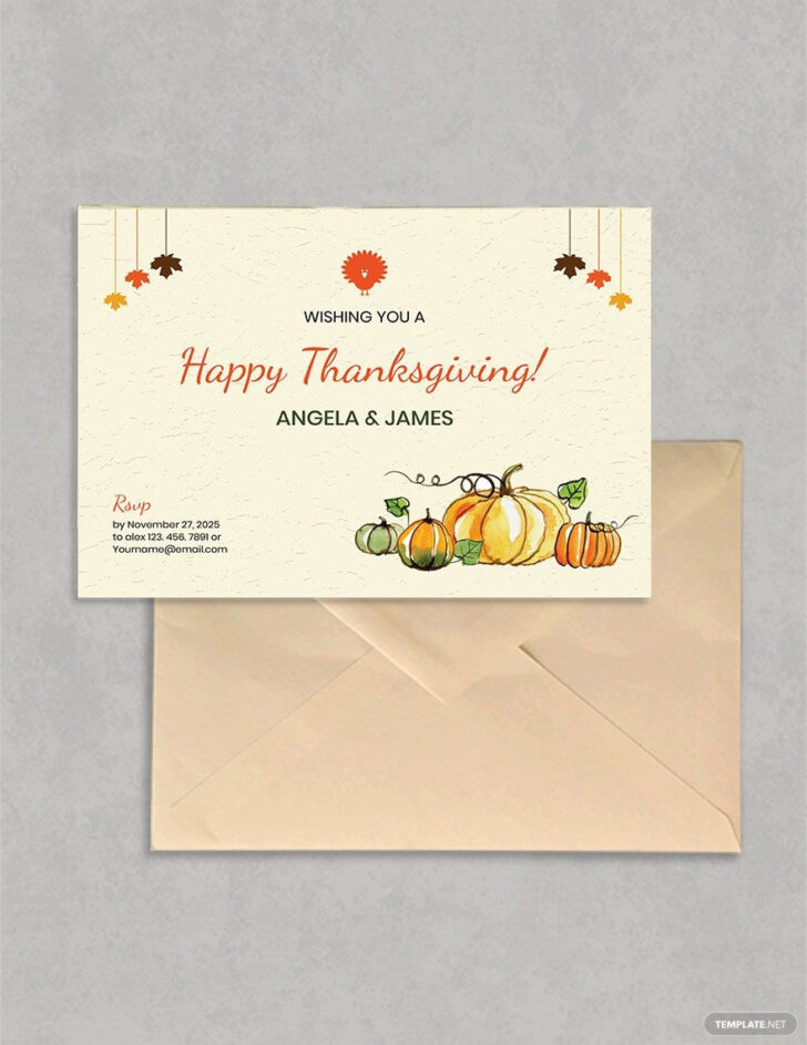 Thanksgiving Cards Design Free Download