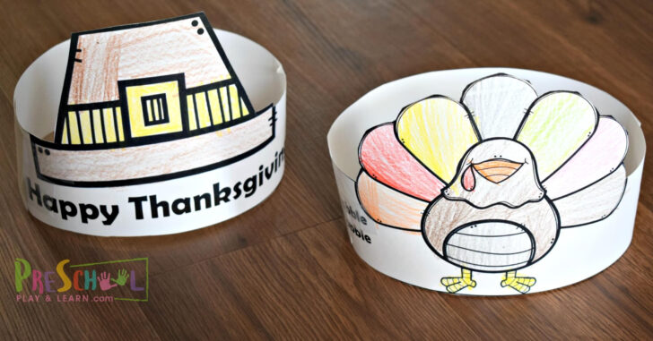 Free Printable Thanksgiving Hats