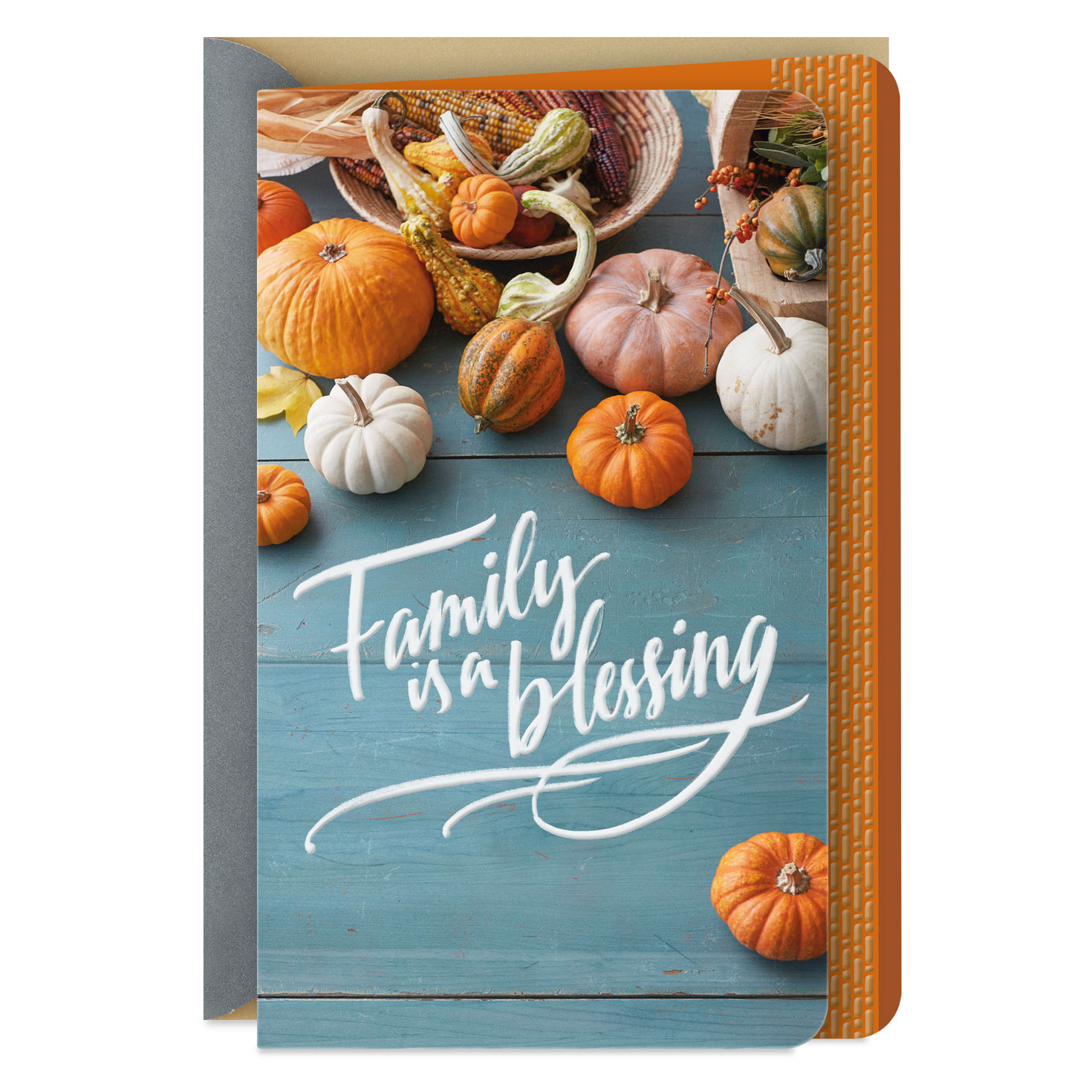 Family Is A Blessing Thanksgiving Card - Greeting Cards | Hallmark for Hallmark Thanksgiving Cards