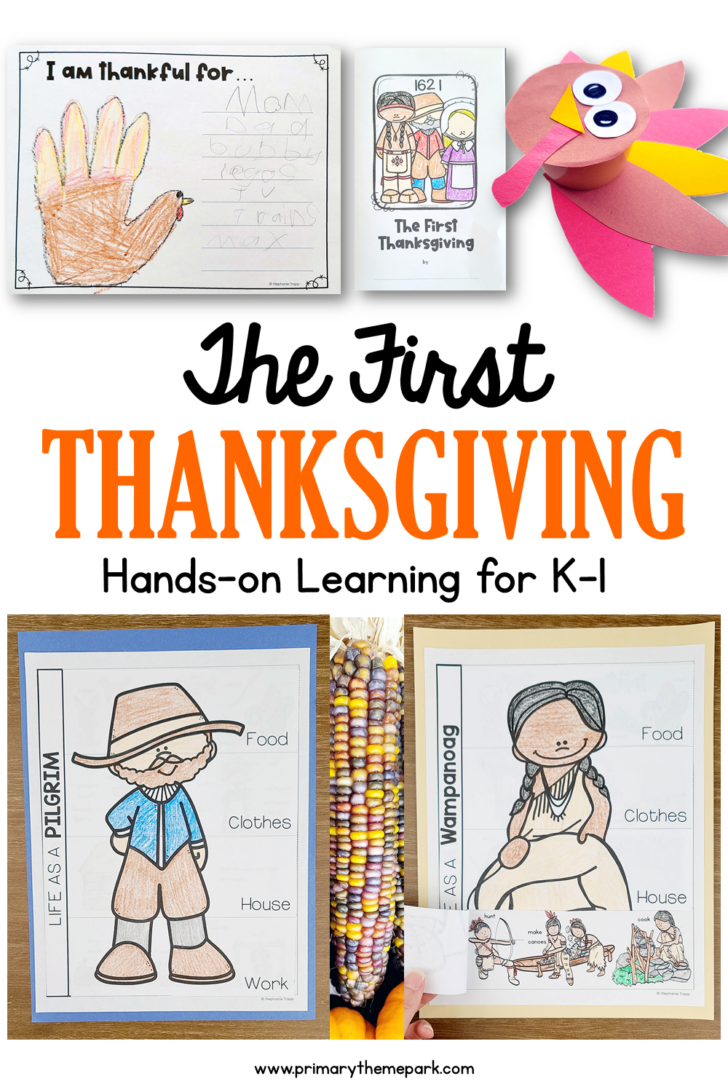 The First Thanksgiving Worksheets Lessons And Printables