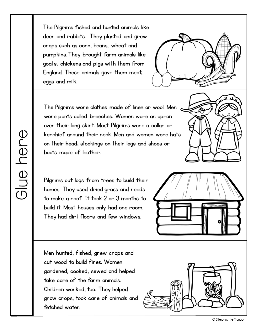 First Thanksgiving Unit For Kindergarten And First Grade - Primary with regard to The First Thanksgiving Worksheets Lessons And Printables