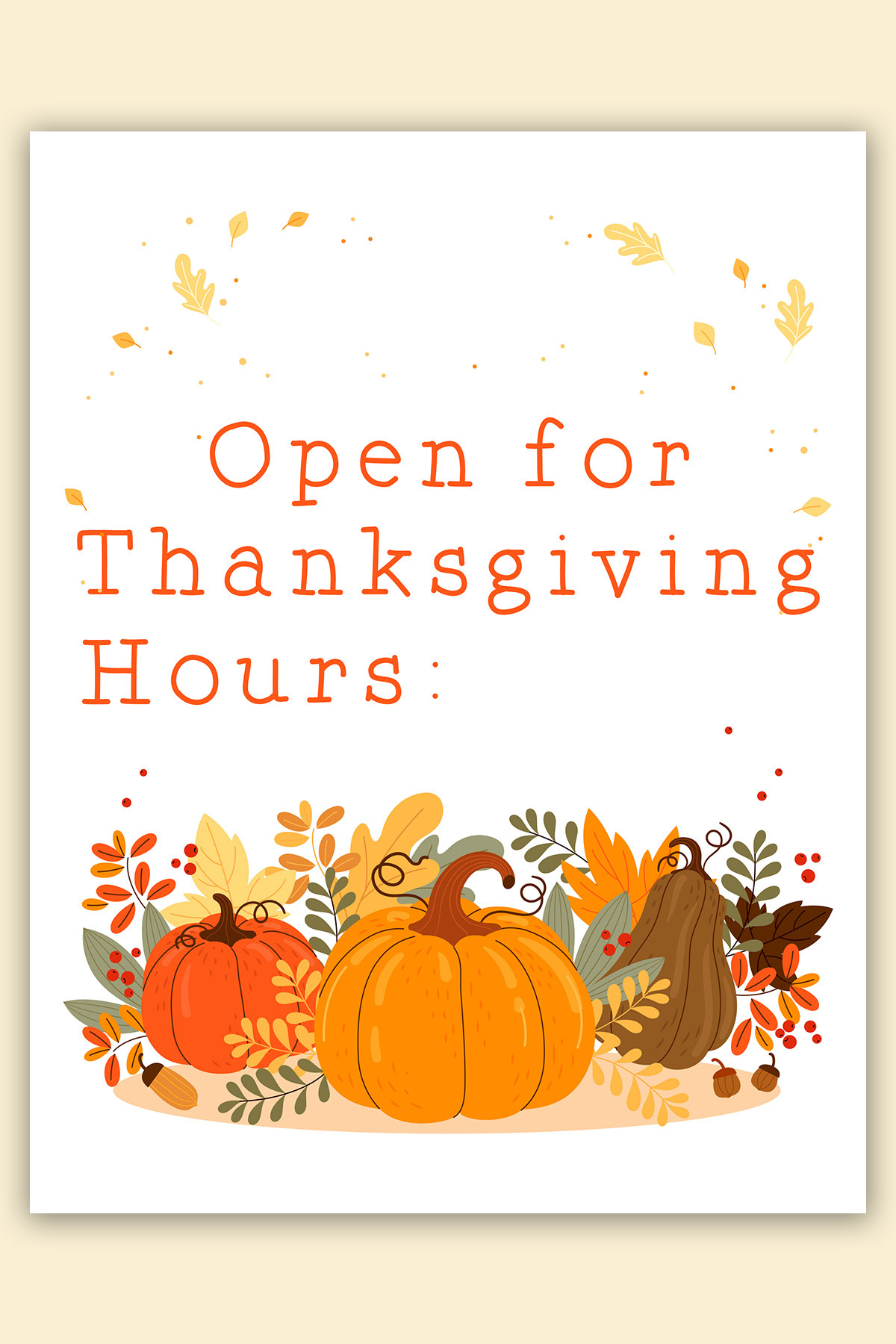 Free Printable Closed &amp;amp; Open For Thanksgiving Signs pertaining to Closed For Thanksgiving Printable Sign