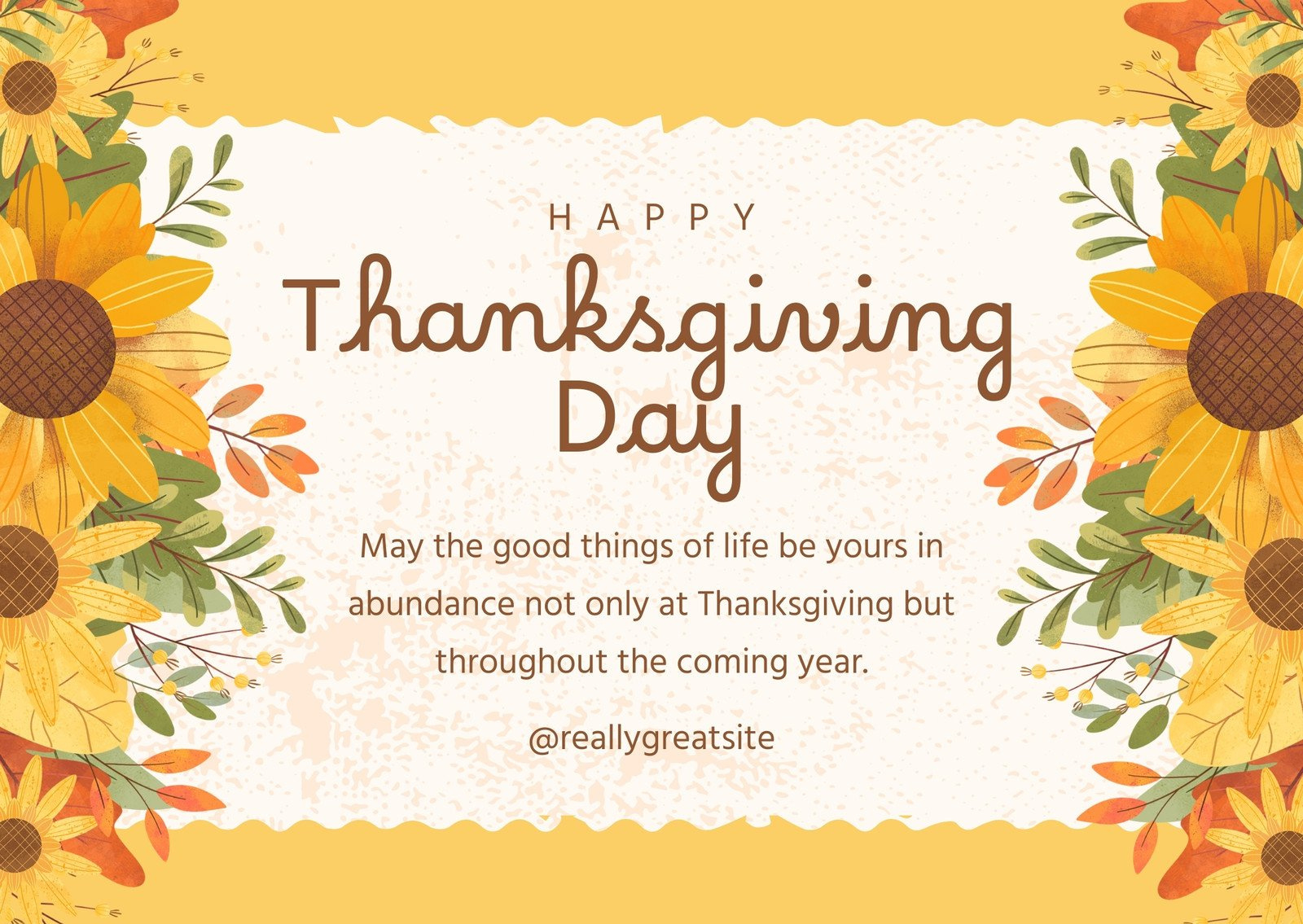 Free Printable, Customizable Thanksgiving Card Templates | Canva with Thanksgiving Day Greeting Cards