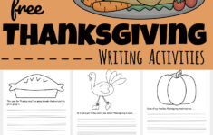 Free Printable Thanksgiving Writing Activities pertaining to Free Thanksgiving Worksheets For Third Grade