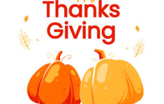 Free Thanksgiving Card Clipart Template – Edit Online & Download regarding Free Online Thanksgiving Cards