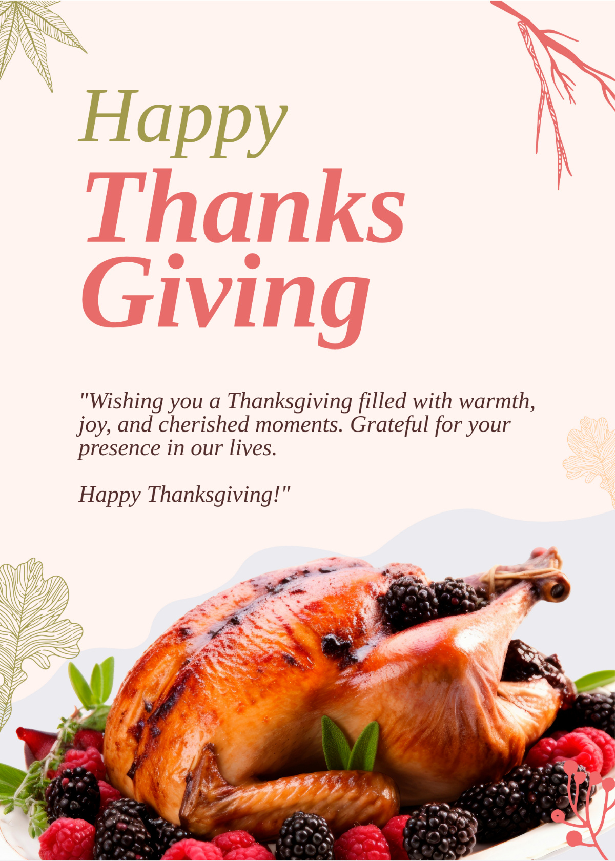 Free Thanksgiving Day Greeting Card Templates &amp;amp; Examples - Edit for Free Online Thanksgiving Cards