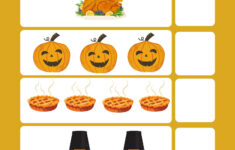 Free Thanksgiving Math Activities For Preschool Kids – Academy for Free Thanksgiving Preschool Worksheets