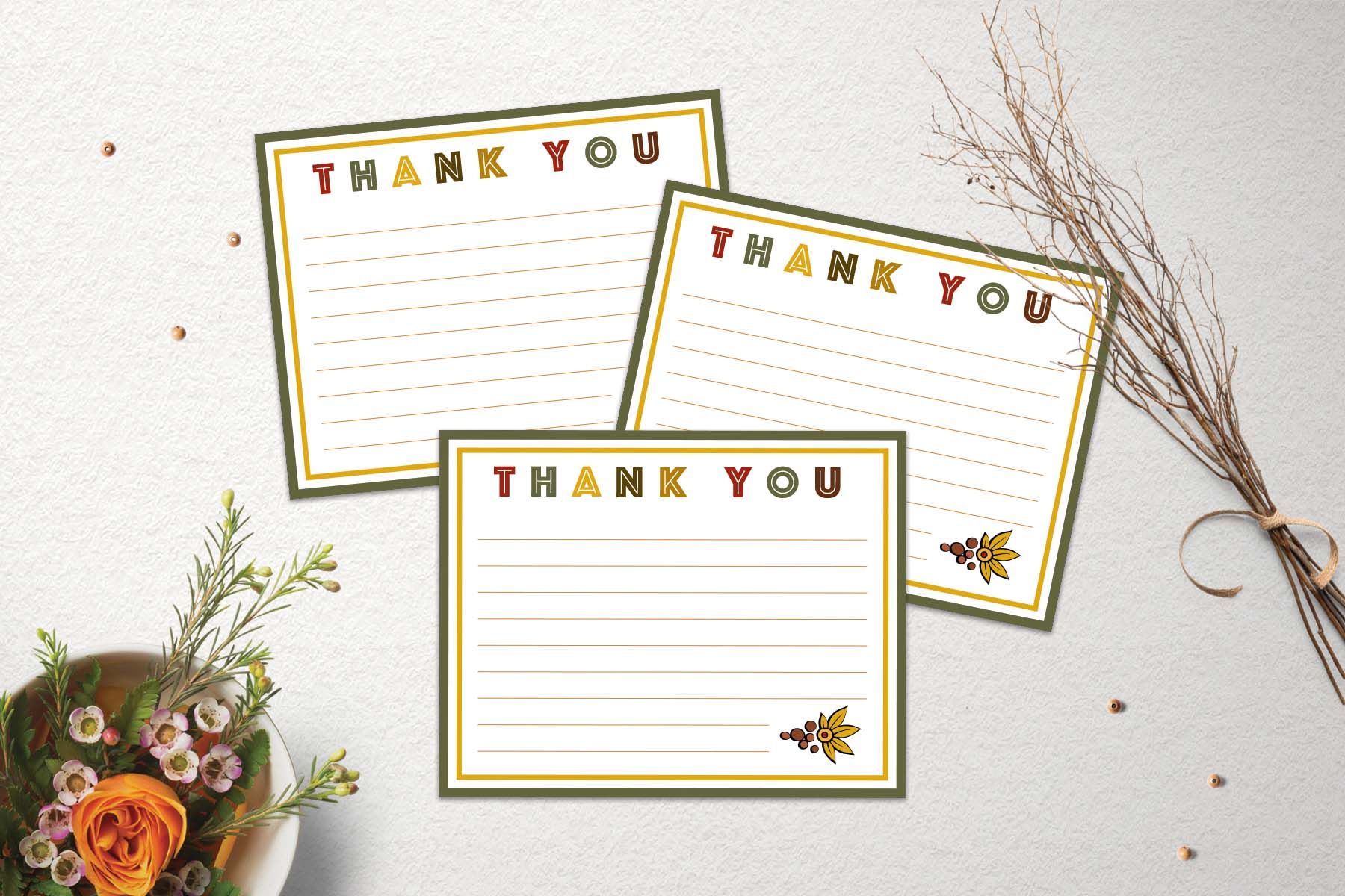 Free Thanksgiving Thank You Cards | Www.teepeegirl pertaining to Thank You Cards For Thanksgiving Printables