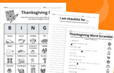 Free Thanksgiving Worksheets Bundle inside 4Th Grade Thanksgiving Worksheets