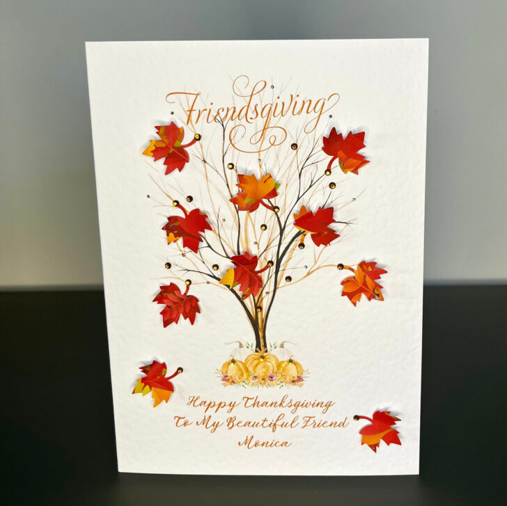 Thanksgiving Friend Cards