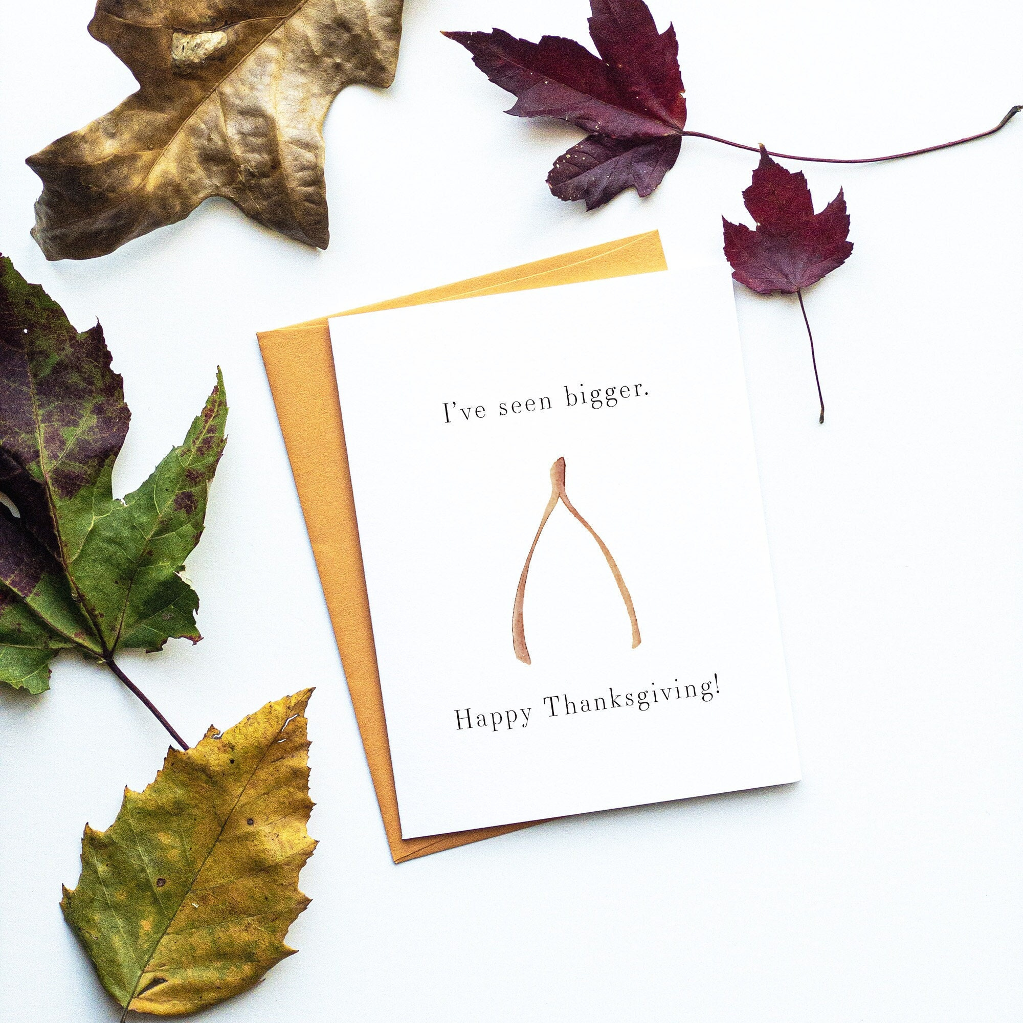 Funny Thanksgiving Card - Funny Friendsgiving Card - Naughty Thanksgiving Card - Inappropriate Thanksgiving Card - Wishbone Card intended for Naughty Thanksgiving Cards