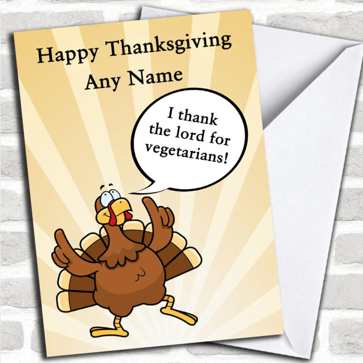 Personalised Thanksgiving Cards