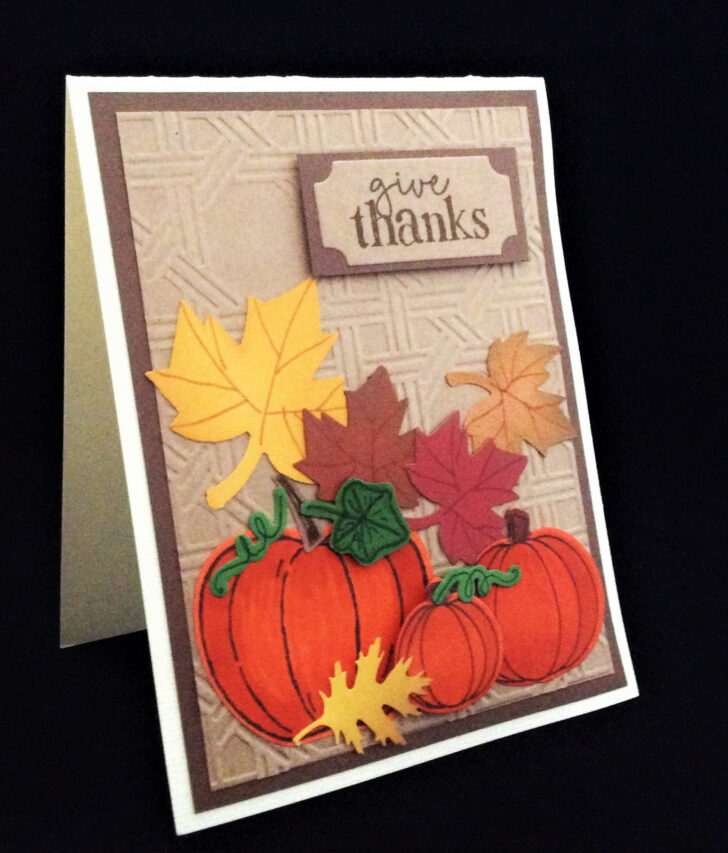 Handmade Thanksgiving Day Cards