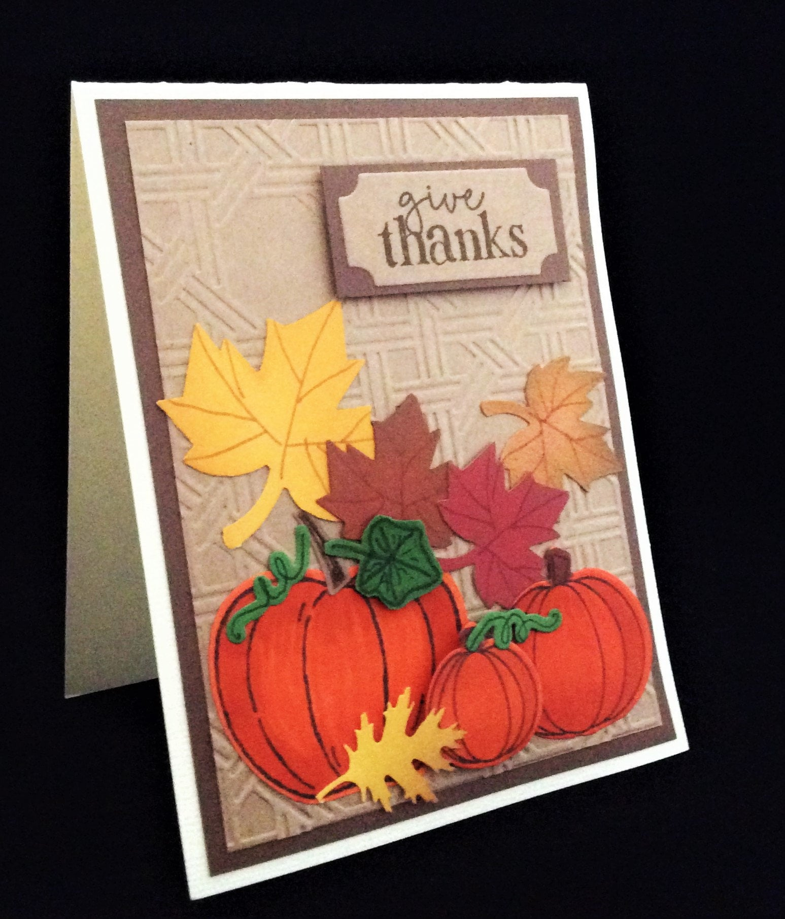 Give Thanks - Etsy with Handmade Thanksgiving Day Cards