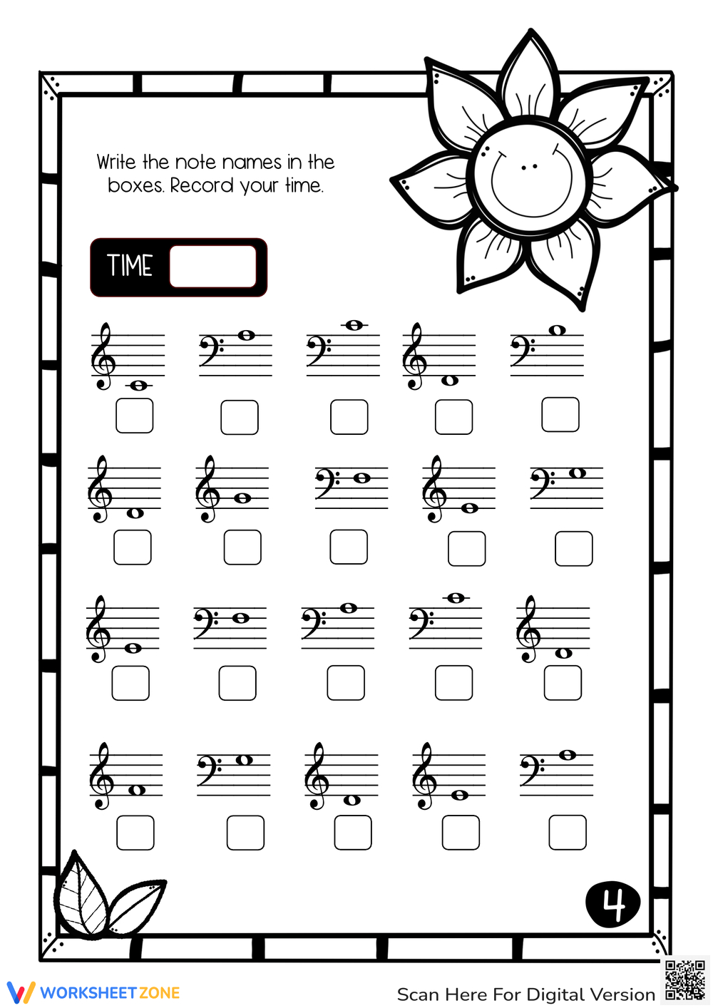 Grade 6 Thanksgiving Music Worksheets inside Free Thanksgiving Music Worksheets