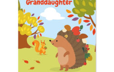 Granddaughter Thanksgiving Card – Single Card, Includes Envelopes, 5 X 7  Inches,Current inside Current Thanksgiving Cards