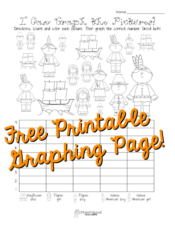 Thanksgiving Bar Graph Worksheets