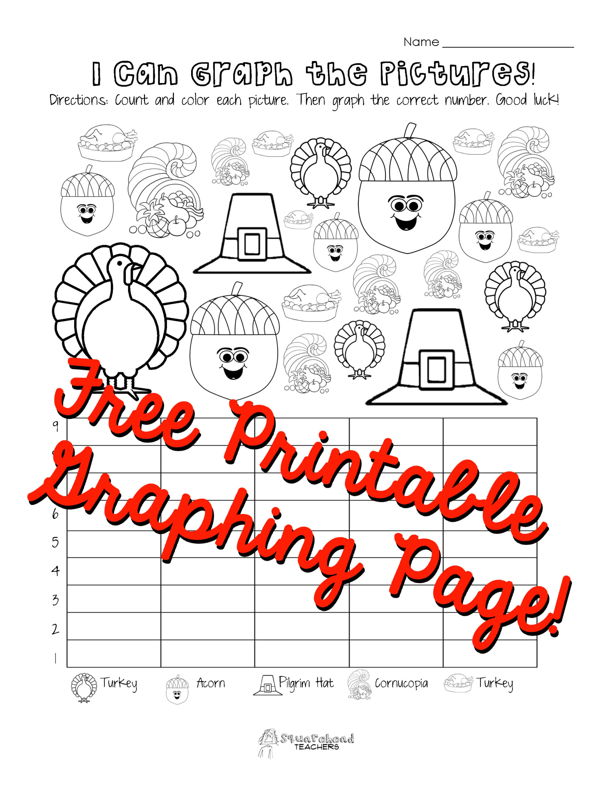 Graphing | Squarehead Teachers | Page 3 with regard to Graphing Thanksgiving Worksheets