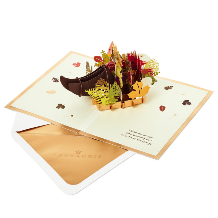 Hallmark Pop Up Thanksgiving Cards