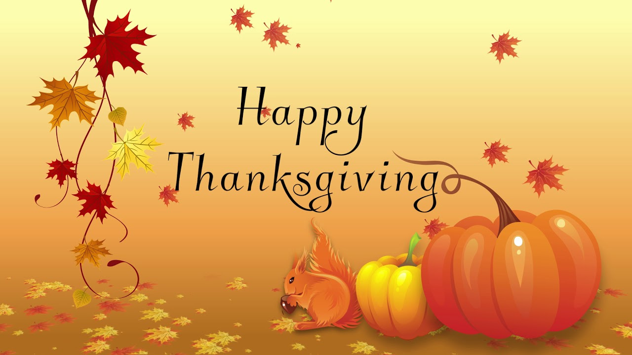 Happy Thanksgiving - Animated Card in Free Animated Thanksgiving Cards